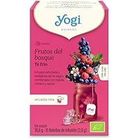 Yogi Tea Cold Brew Frutos del Bosque - Infusión Fría Natural, 15