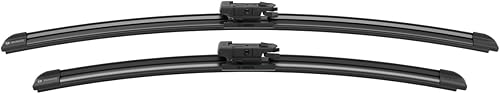 BOSCH 3397007696 AeroTwin - Juego de 2 escobillas de limpiaparabrisas de repuesto, 22 pulgadas y 18 pulgadas