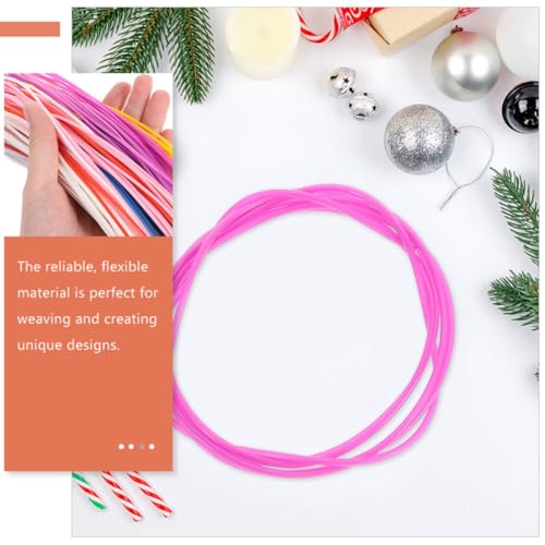 Cordón para hacer pulseras sin enredos con este kit de 200 piezas de PVC compactas 4