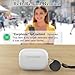 Air Tracker Tag, Smart Tag Bluetooth Tracker Works with Apple Find My (iOS Only), IP68 Waterproof, Replaceable Battery, Key Finder and Item Locator for Keys, Bags, Luggage, Wallet, etc