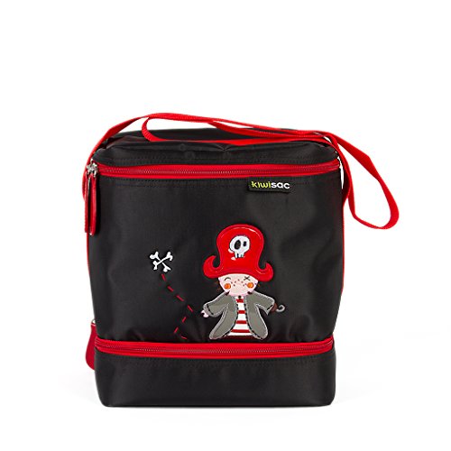 Kiwisac Tedi The Pirates Boy Mochila Infantil  24 cm  Negro