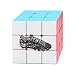 Black Football Shoes Pattern Soccer Magic Cube Puzzle 3x3 Toy Game Play