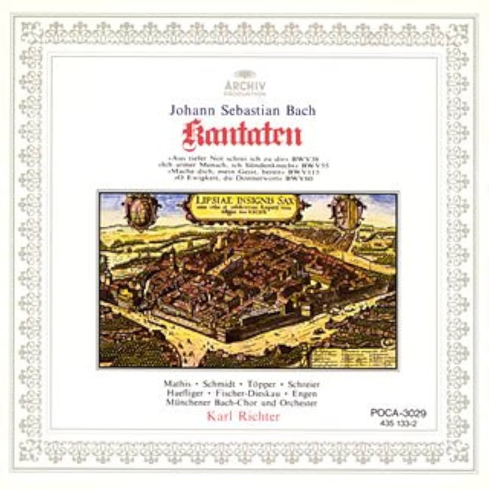 バッハのカンタータ J・S・バッハ:カンタータ第38・55・115・60番 - Amazon.com Music