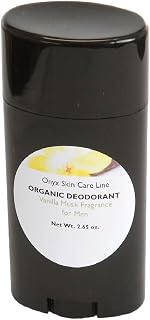 ORGANIC DEODORANT - VANILLA MUSK FRAGRANCE- FOR MEN 2.65 oz