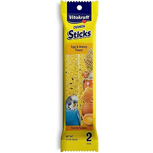 Vitakraft Triple Baked Crunch Sticks W/Egg And Honey 1.4 Oz. (Pack Of 2) #TOP19