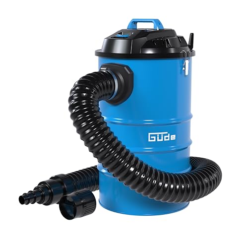 Güde Absauganlage GAA 55 (1200 W, 183 m³/h Luftleistung, 55 l Behältervolumen, 20.000 pa Unterdruck, 2 m Schlauchlänge / 10 cm Ø, inkl. Faltenfilter, Feinstaubvlies, Papierfilter & 5-tlg. Adapter-Set)