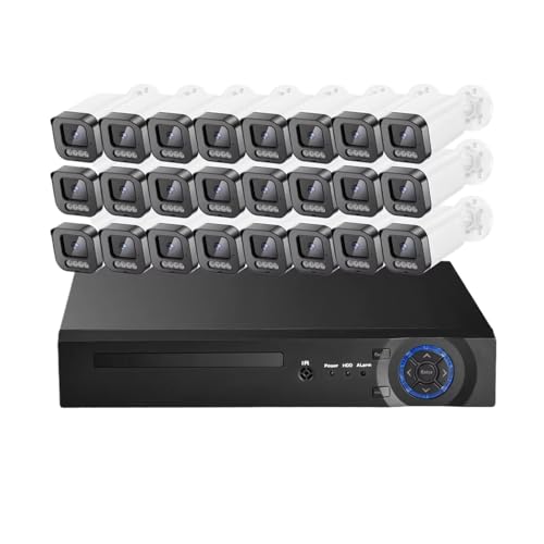 猟o 4K 8MP POE IPJ ZLeBVXeLbg J[iCgrW CCTV 32CH NVR 4MP rfIĎVXe(8T,24pcs 4MP Cameras)