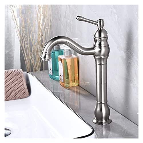 Robinet de lavabo de cuisine mitigeur mécanique eau chaude froide