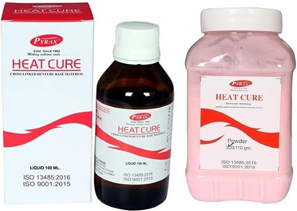 Pyrax Combo Pack of Heat cure Powder 100 gms Pink and Liquid 100 ml-image-38