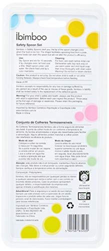 Colher Termica Com 2 Unid, Ibimboo, Azul E Amarelo