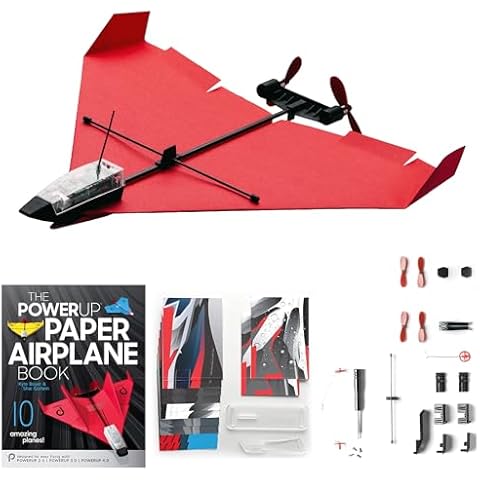POWERUP 4.0 Ultimate Flight Bundle 4.0 with Paper Templates, Accesories, Spare Parts and Book Cover