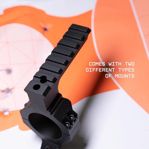 Image of Monstrum Beast Series Cantilever Scope Mount | Includes Anti-Cant Level Bubble, Modular Piggyback and Diving Board Attachments
