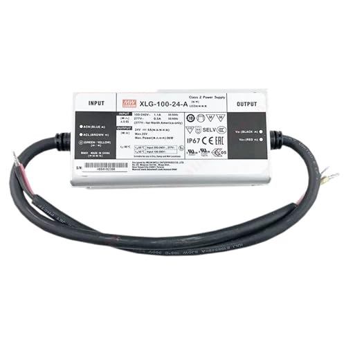 Pilote LED XLG-100-24-A 96W étanche IP67 à intensité réglable de 2 à 4A
