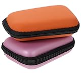 Facile à nettoyer : le tissu est lavable en machine pour un nettoyage pratique, garantissant que votre boîte de rangement de voyage reste fraîche et propre, petit boîtier électronique, accessoires de disque dur
