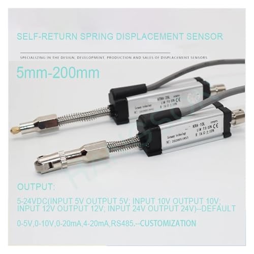 Sensor electrónico KTR tipo A con muelle de autorrebote para control exacto 2