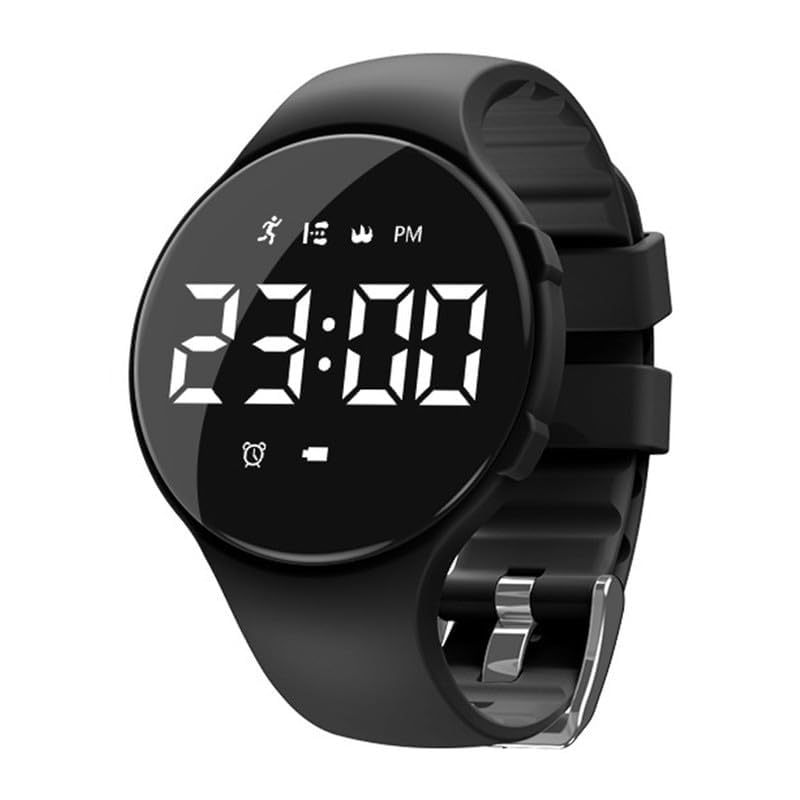 CNBRO Fitness Watch (No Need App) Pedometer Watch for Calories, Distance, Step Counter for Walking Mens Womens Digital Watch Waterproof Sports Watch Fitness Tracker Without Smartphone