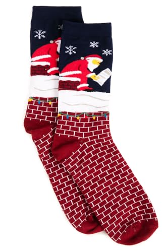Image of Tipsy Elves Holiday Themed Socks for Men Fun and Festive Men's Socks for Valentines and More