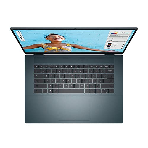 Image of 2022 Dell Inspiron 16 7620 Laptop: Core i7-12700H, 40GB DDR5 RAM, 16 inch inch 3K (3072x1920) Display, 1TB SSD, Windows 11, Backlit Keyboard, 86WHr Battery, Green