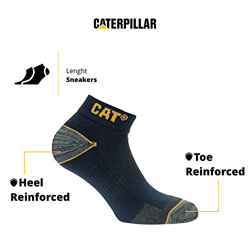 CAT 6 Pairs Caterpillar Men's Works Socks