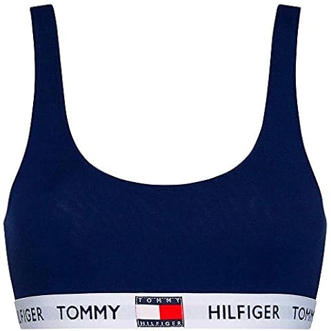 Tommy Hilfiger Women's Stretch Bralette, Navy Cover