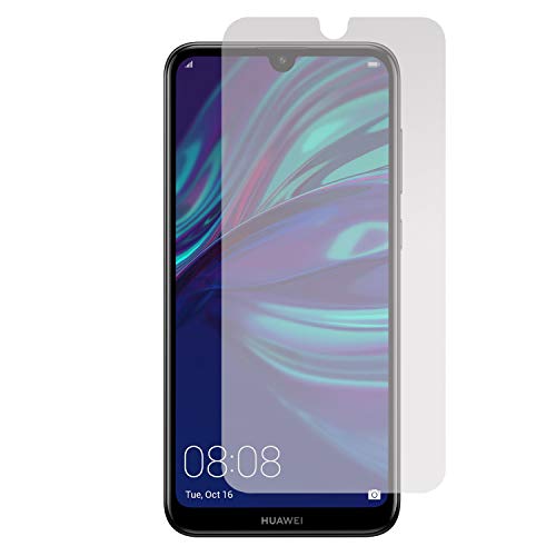Movilrey Protector para Huawei Y7 2019 Cristal Templado de Pantalla Vidrio 9H para movil