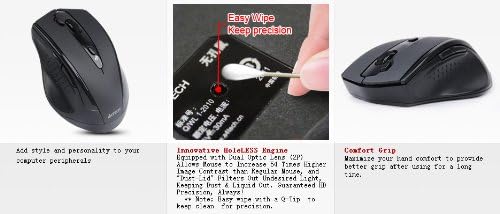 A4Tech G10-810H Mouse Holeless Engine Cleaning