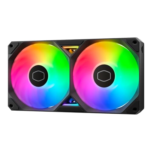 Image of Cooler Master SickleFlow Edge 240 Single-Frame aRGB PC Case|Liquid Cooler Fan, 240mm, Convenient Single Modular Cable, PWM 2,050 RPM, Air Balance Blades, Loop Dynamic Bearing, aRGB Lighting