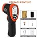 GOYERRNES Pyrometer 30:1 Industrial, -58℉ to 2732℉ Digital High Temp Infrared Thermometer, Non Contact Laser Thermometer Gun, IR Temperature Gauge for Forge Grill (NOT for Human)