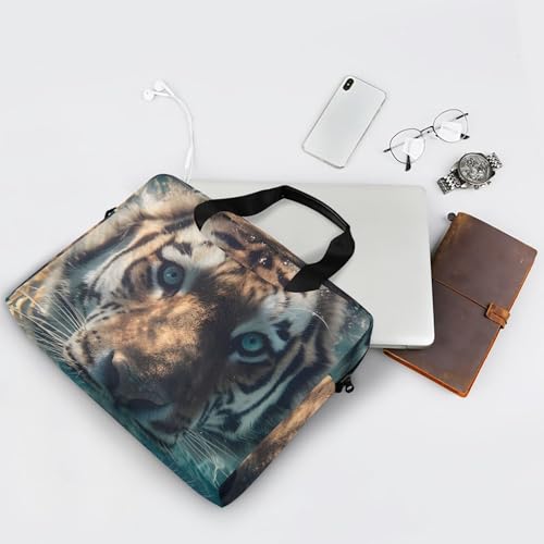 Maletín para portátil impermeable ALAZA Tiger 13-15.6 pulg miniatura 7