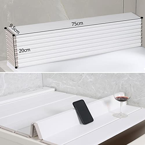 Cubierta de bañera plegable para evitar la pérdida de calor en casa 7