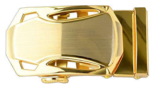 Fashion Automatic Ratchet Buckle With Solid alloy for Men Leather Belt 1 3/8