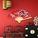 Cabilock Premium Folding Fan Chinese Japanese Folding Fans for Stunning Home Wall Decor, Handheld Foldable Design for Unique Wall Decorations, Ideal for Weddings Party Décor