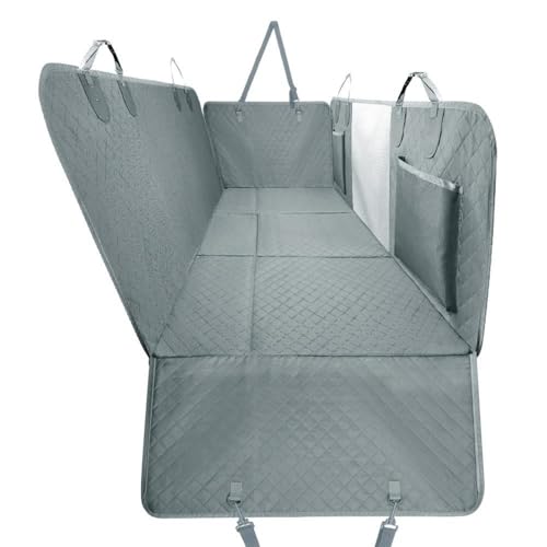 Matelas voiture chien rigide en PU imperméable avec ceinture de sécurité