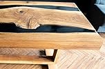 RESINA EPOSSIDICA TRASPARENTE - COLORATA - PER LEGNO GIOIELLI E CREAZIONI ARTISTICHE - EFFETTO ACQUA - PER COLATA AD ALTO SPESSORE - A+B 1 KG (NERO)