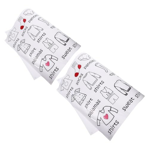 Garneck Etiquetas Adhesivas para Ropa de Armario 40X60 CM Calcomanías Autoadhesivas para Clasificación y Organización 2 Hojas Decorativas Extraíbles para Guardar Ropa en Madera Vidrio