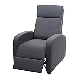Dieser Lesesessel im modernen Design ist in Ihrem Wohnzimmer ein echter Blickfang. Die Liege ist mit hochwertigem, atmungsaktivem Stoff bezogen und sorgt mit ihrer dicken Polsterung für einen erhöhten Sitzkomfort.