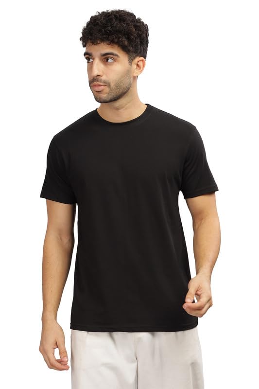 Image of XENOVAURBAN Unisex Regular Cotton Solid Color Tshirt