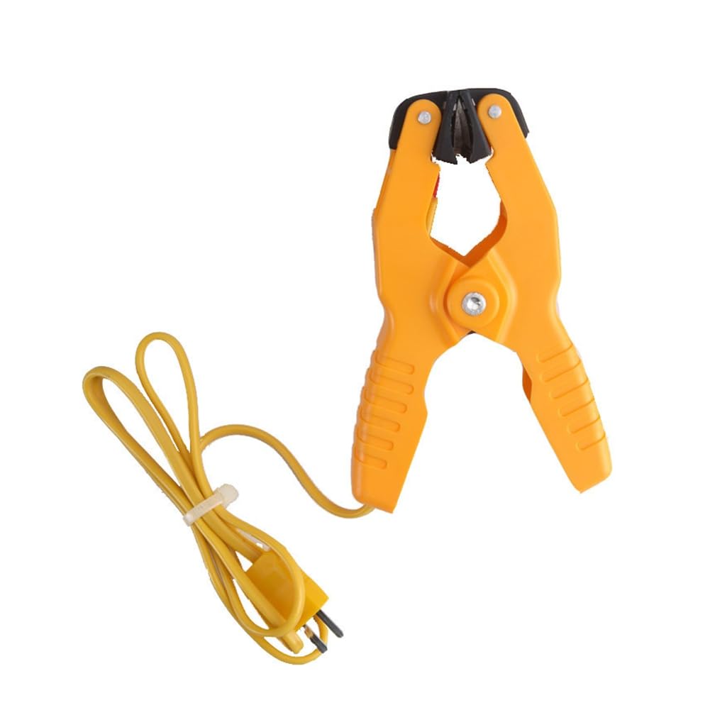 Jnchdghwa As Shown Diagnostic Thermometer Tool Pipe Temperature Clamp Sensor Lead K-Type Thermocouple Probe Accessories