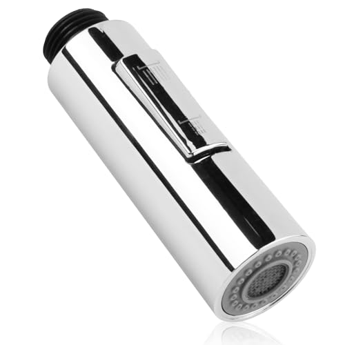 Embout Robinet Cuisine Douchette, Adaptateur Robinet Cuisine, 2 Modes de Robinet Pulvérisateur Extractible, Économiseur d'Eau, Installation Facile