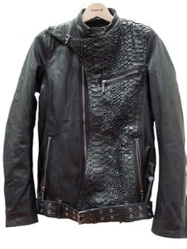 ヤスユキ　イシイ　パイソン風ライダースジャケット fit=scale-down,w=1200