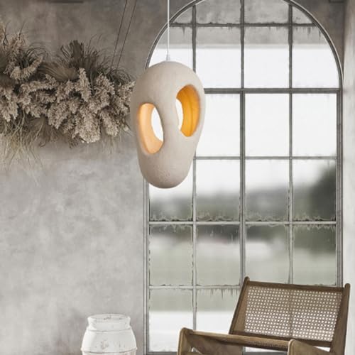 Lustre Wabi-Sabi réglable pour corriger l'éclairage d'une table sombre - 5