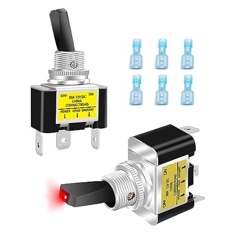 Interrupteur à Bascule LED Taiss ASW-07D-2-R-DZ Cover