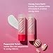 eos Holiday Lip Balm Sticks- Peppermint Twist & Candy Cane Swirl, Limited-Edition Skincare, Stocking Stuffers, 0.14 oz, 2-Pack