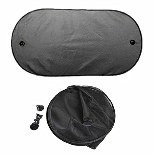 Riloer Car Sun Shade, Uv Protection Folding Auto Rear Window Sunshade, 50 X 100Cm Universal Mesh Back Window Visor With Suction Cups #TOP7