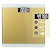 Digital Bathroom Scale,Precise Body Weight Scale,TOP-MAX 400 pounds Weight Watcher Weighing Home Scale Monitor with Step-on Technology,Large LCD Backlight Display and Low Battery Indication (Golden)