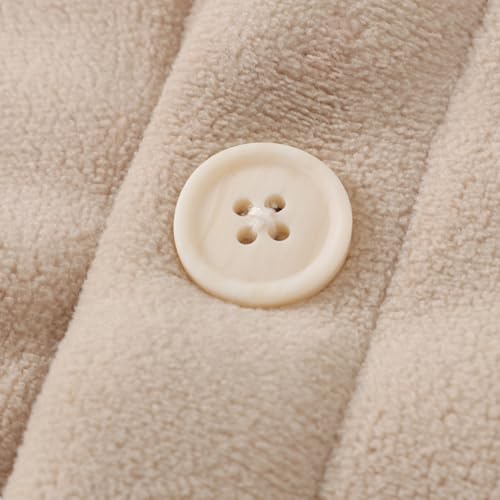 LittleSpring Neutral Boys Girls Fleece Baseball Jackets with Sherpa Lined3