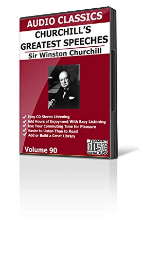 Sir Winston Churchill Audio - Speeches Book Quotes Gift Ideas For Men Churchill's Greatest Speeches #TOP4