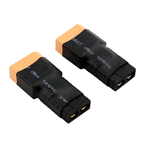 Adaptador TRX a XT90 para solucionar incompatibilidad de batería en conector RC 3