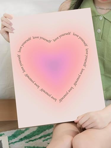 Affiche d'amour et tableau mural décoratif grand format sans cadre