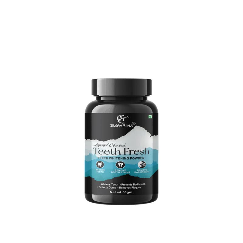 Activated Charcoal Teeth Fresh Teeth Whitening Powder - For Teeth Whitening, Stain Remover, Freshens Breath - With Activated Charcoal & Clove Powder - 50GM (Pack Of 1)-picture-16